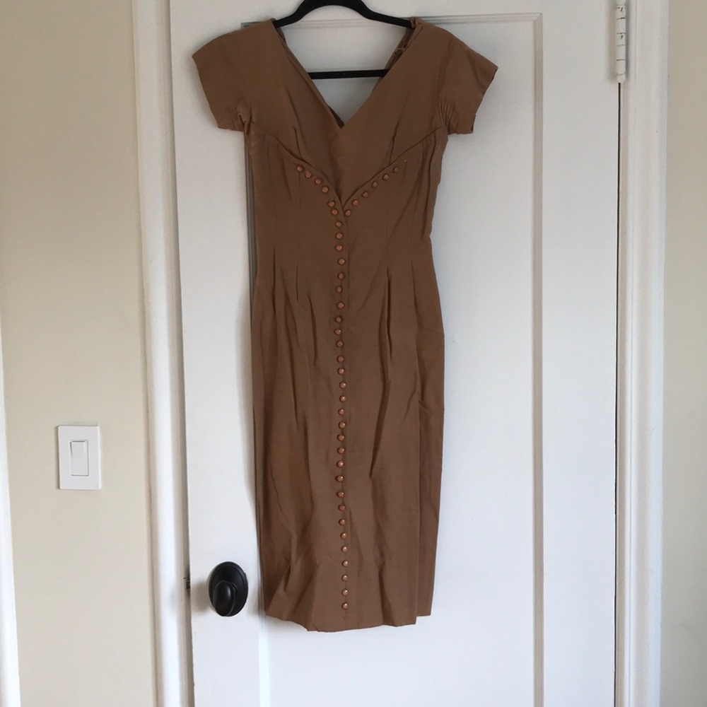 Vintage Brown Dress